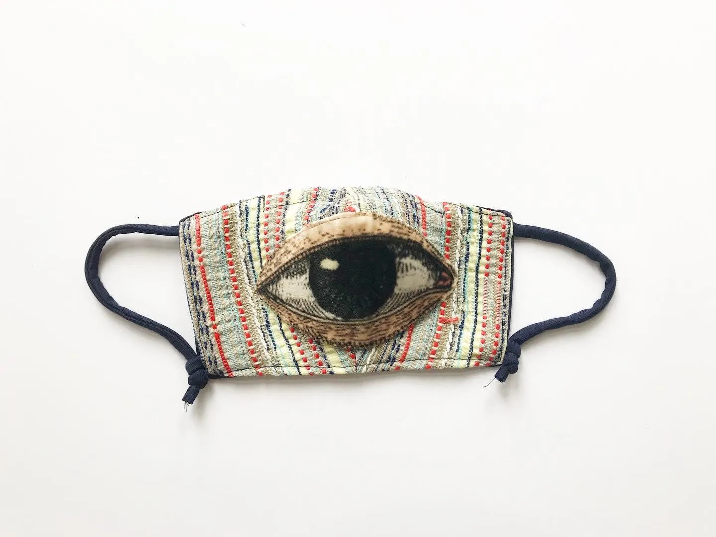 Eye Appliqué Face Masks