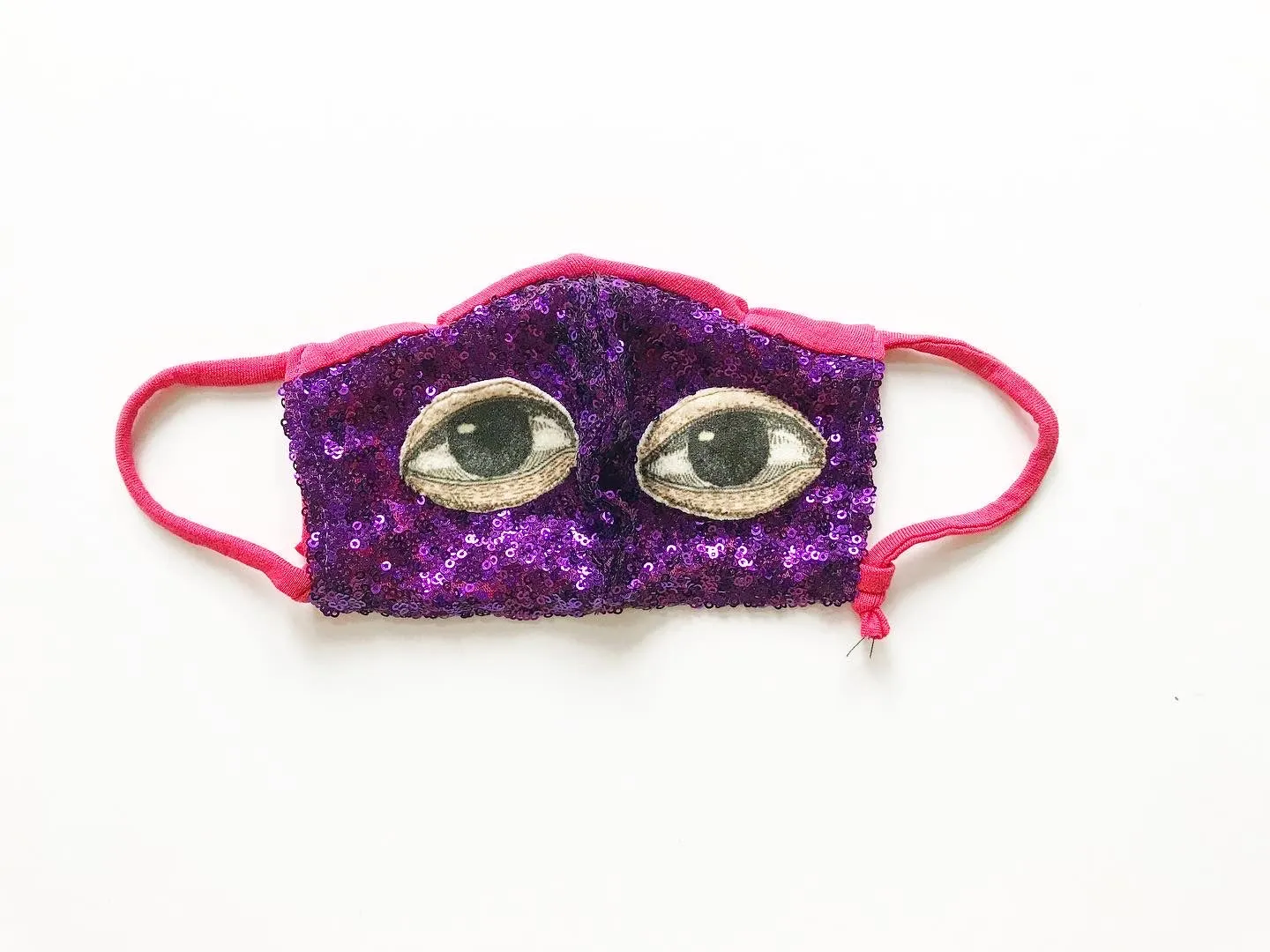 Eye Appliqué Face Masks