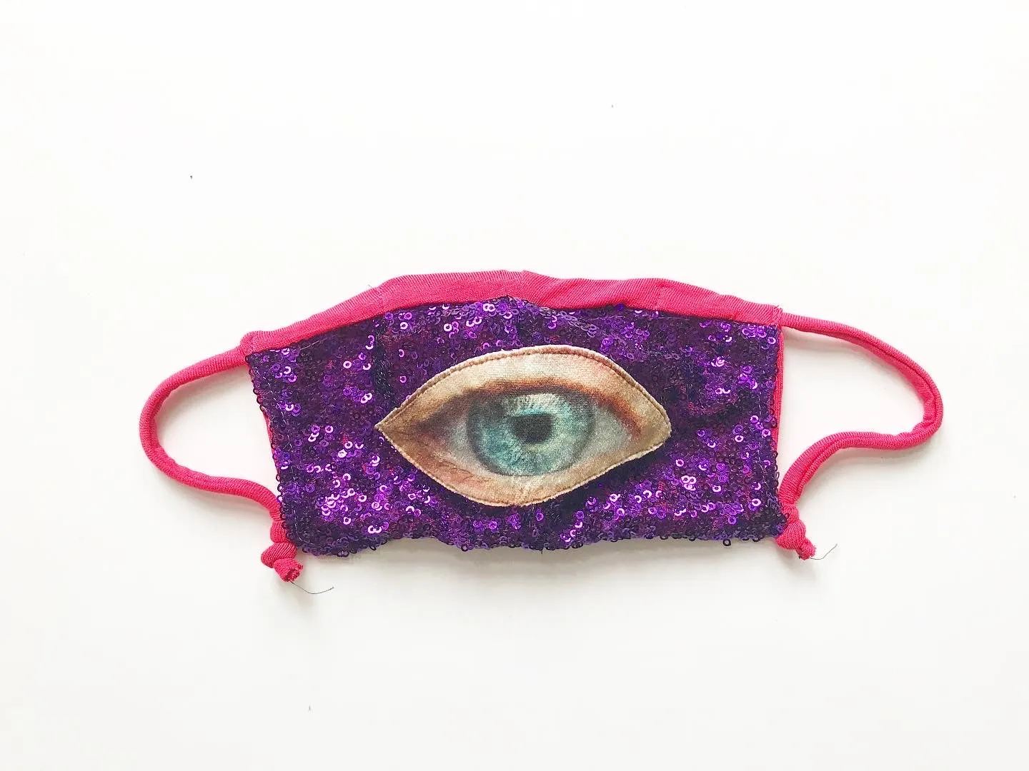 Eye Appliqué Face Masks