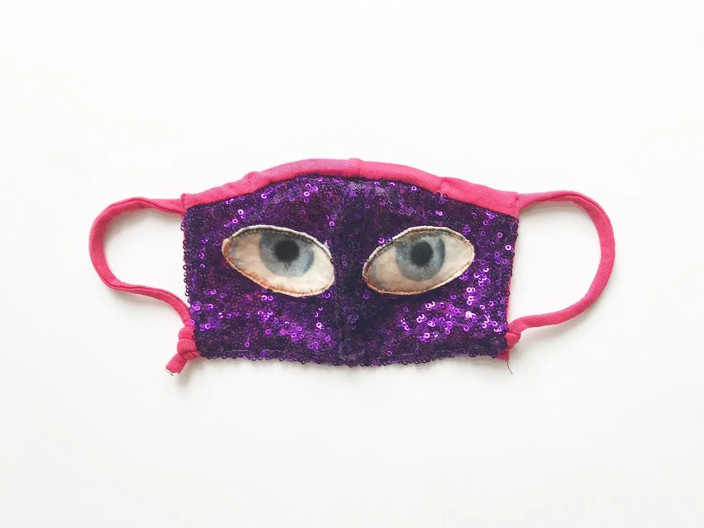 Eye Appliqué Face Masks