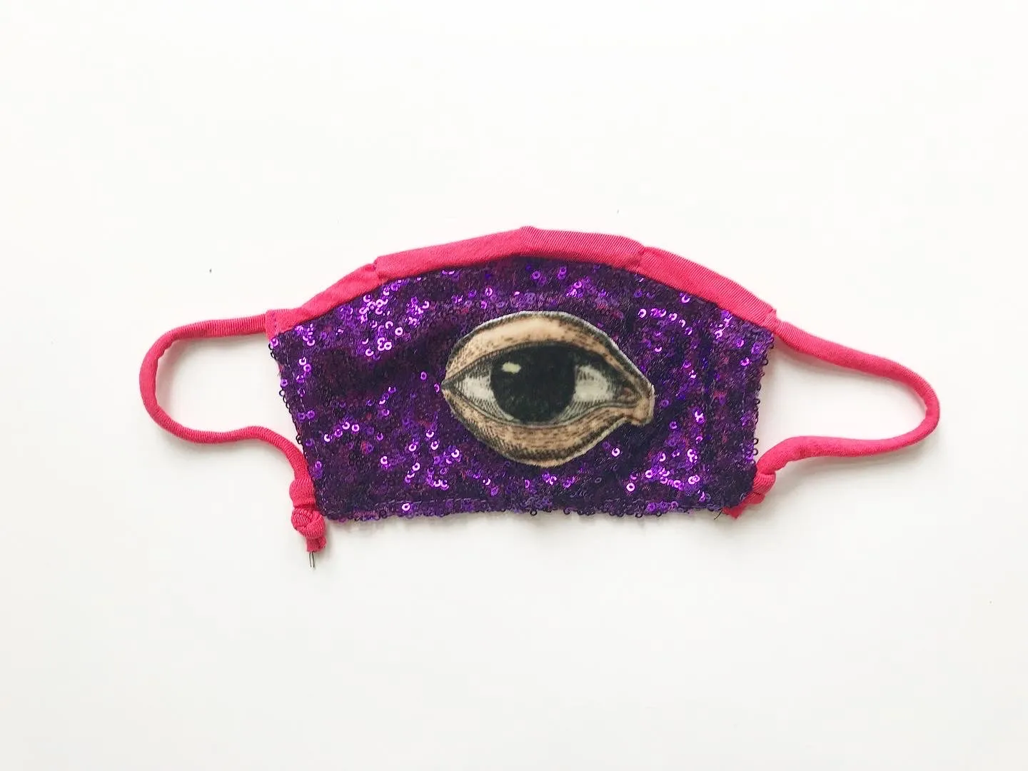 Eye Appliqué Face Masks