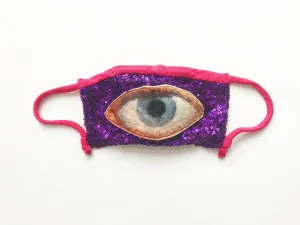 Eye Appliqué Face Masks