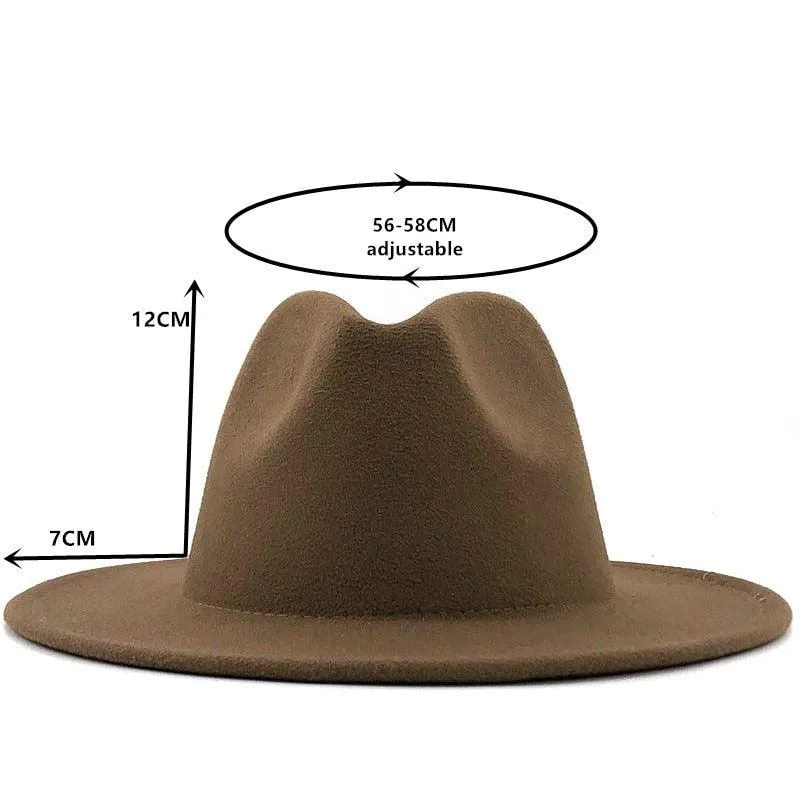 Fedora Hat With Leather Ribbon