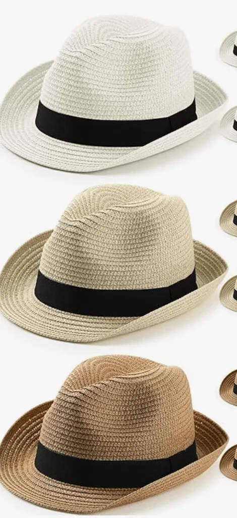 Fedora Straw Hat
