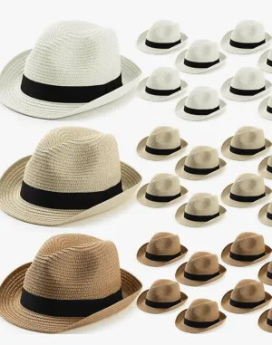 Fedora Straw Hat
