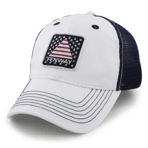 Fenway USA Patch "White Wash" Trucker Hat