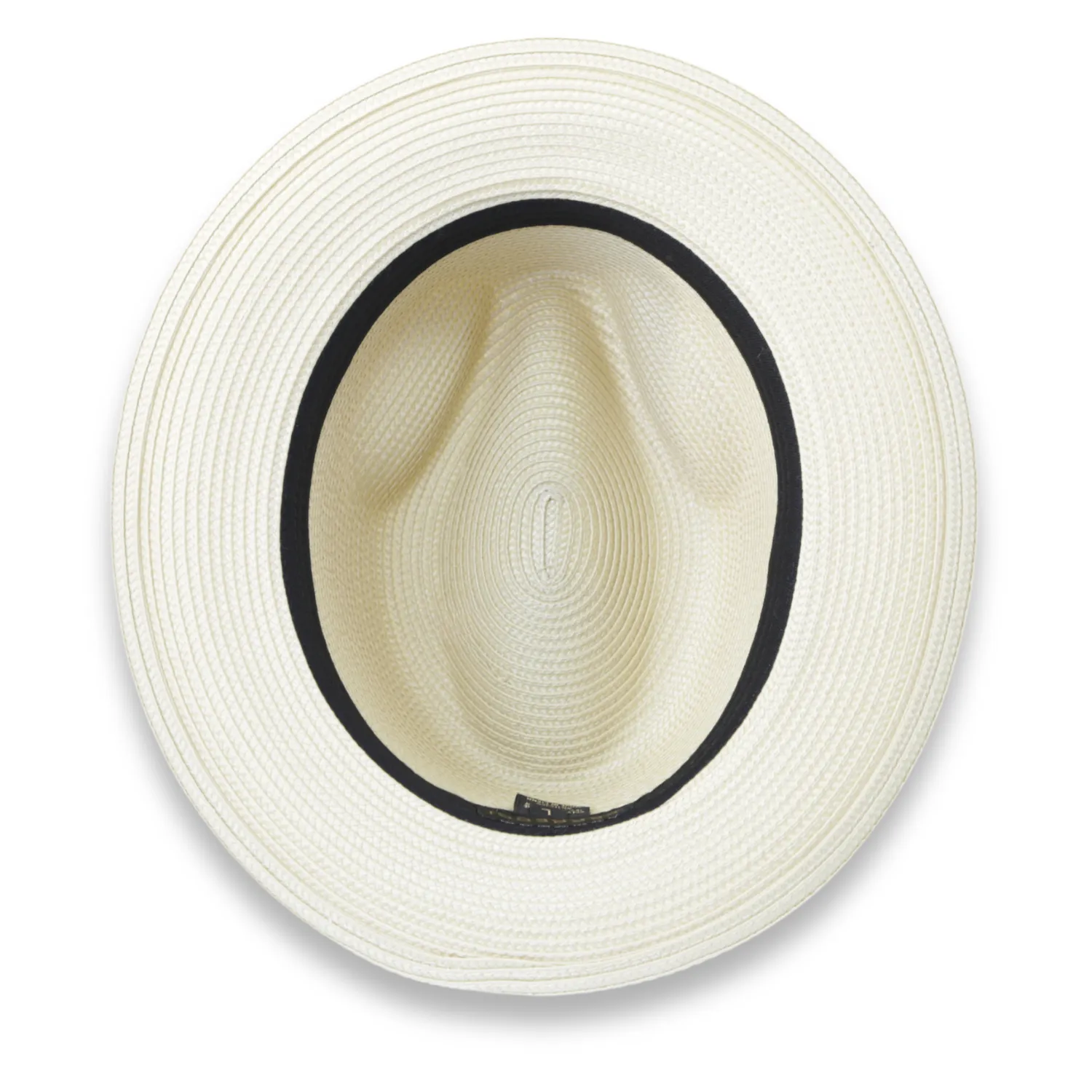 Ferrecci Tapa in Beige Crushable Straw Hat Fedora
