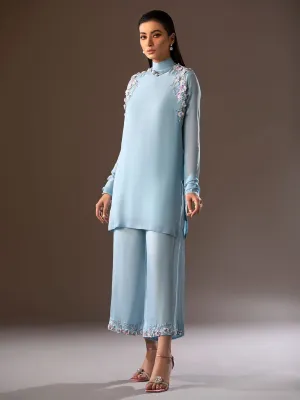 Fleur | Mohtaram NUUR Luxury PRET Collection 2022 | Stitched Silk Suits