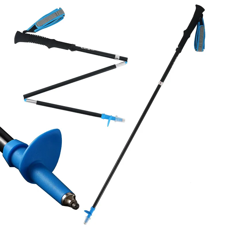Four-section Telescopic Ultra-light Cane with Adjustable Size