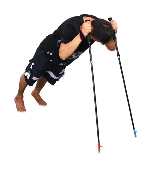 Four-section Telescopic Ultra-light Cane with Adjustable Size