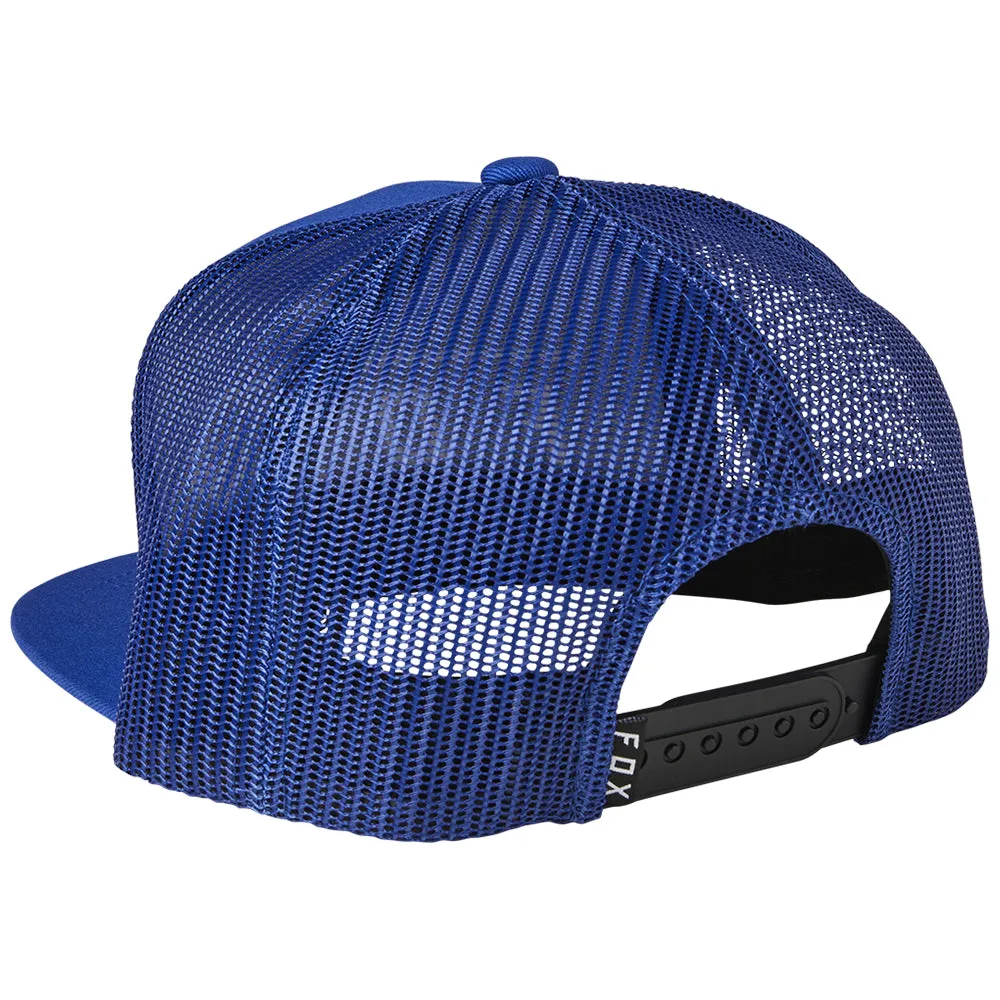 FOX YOUTH PINNACLE SNAPBACK MESH HAT [BLUE] OS