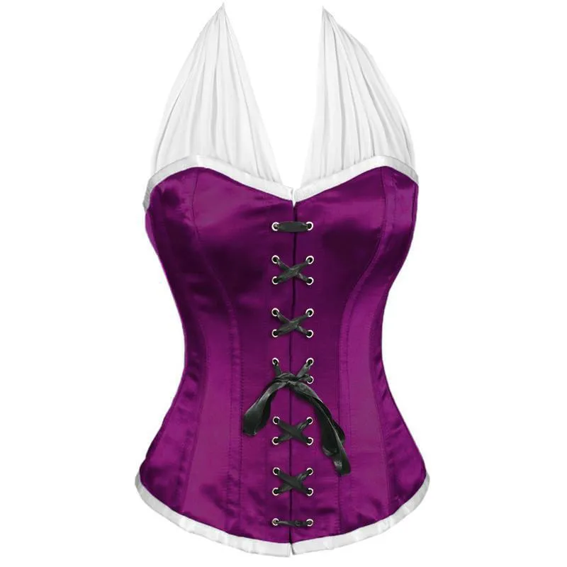 Fred Lycra Net Neck Band Authentic Overbust Corset