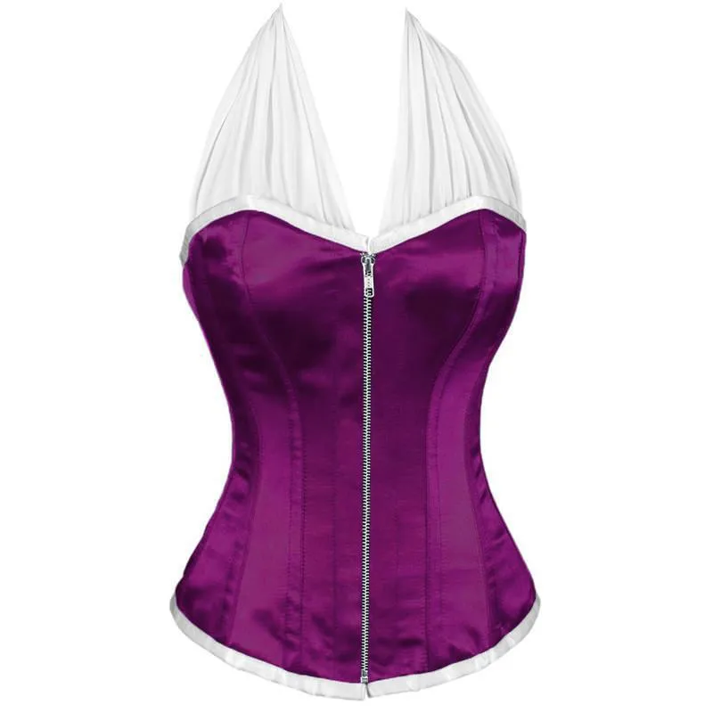 Fred Lycra Net Neck Band Authentic Overbust Corset