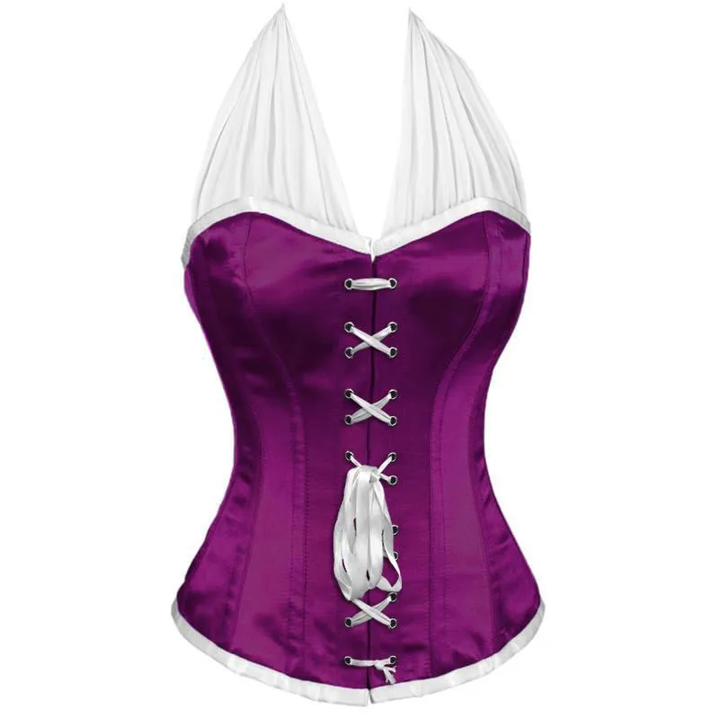 Fred Lycra Net Neck Band Authentic Overbust Corset