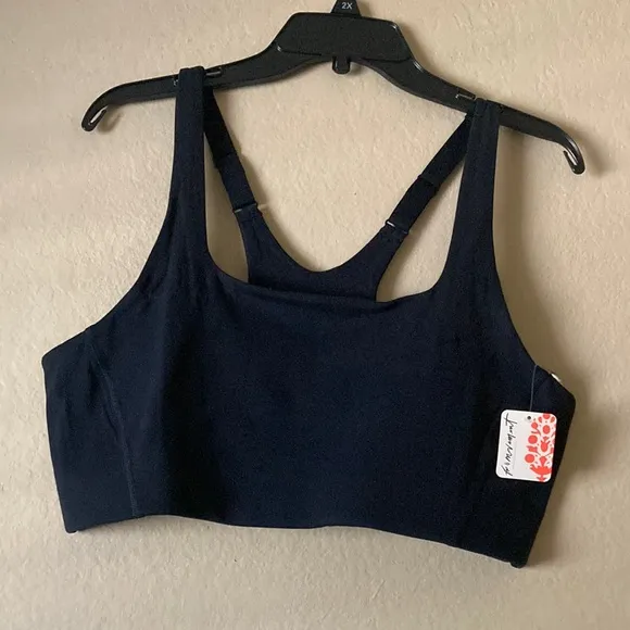 Free people Black Sports Bra