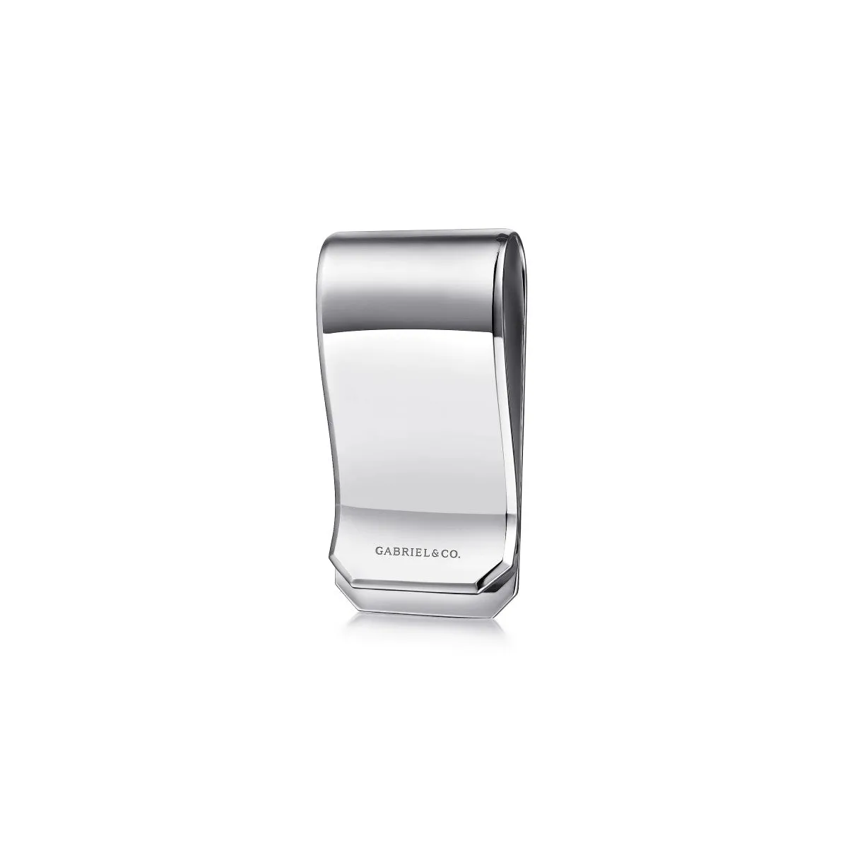 Gabriel & Co. Satin Finish Sterling Silver Money Clip