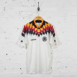 Germany 1994 Adidas Home Football Shirt - White - M