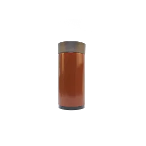 GILLES CAFFIER Lacquered Vase Small - Dark Tangerine