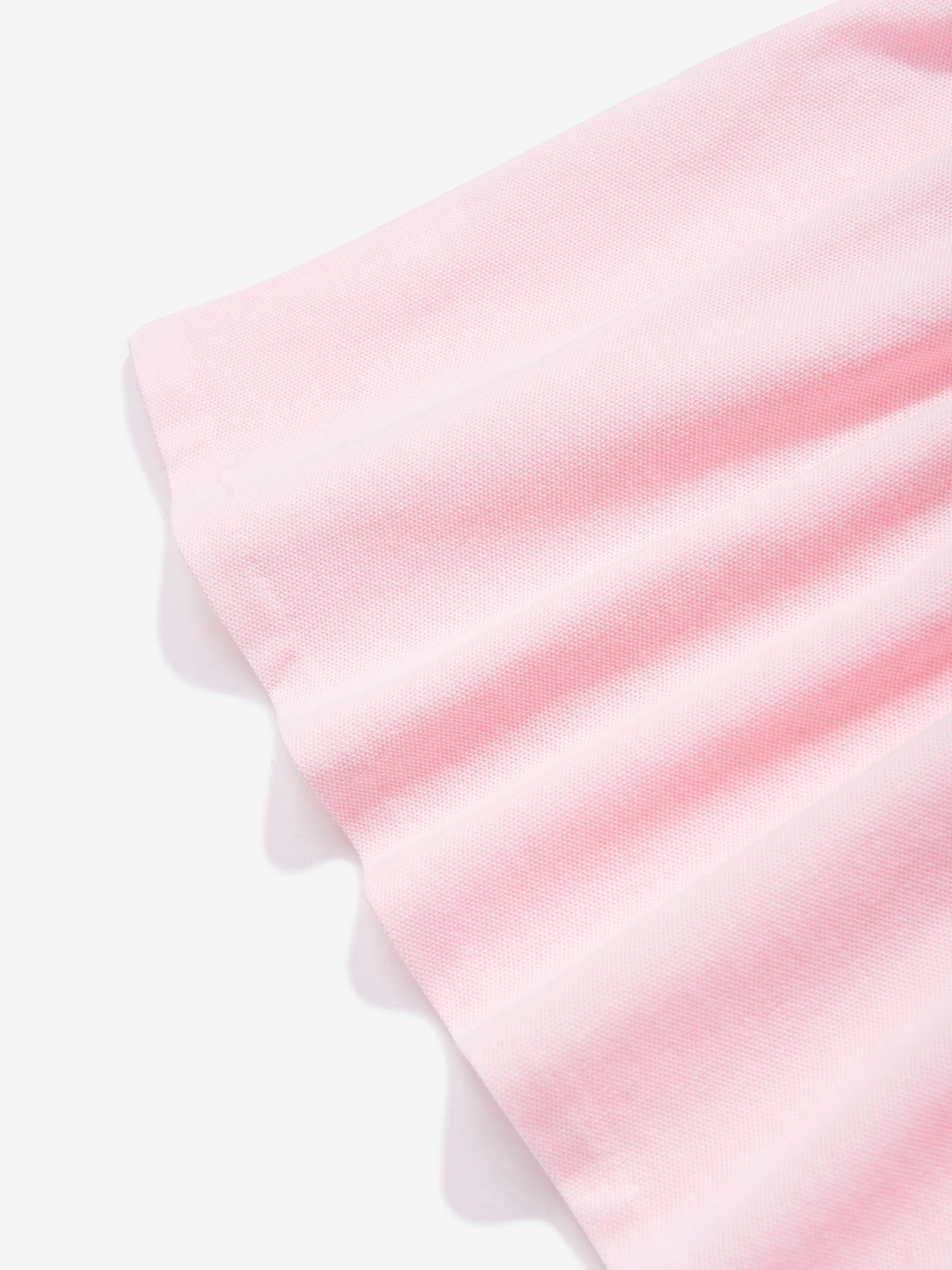 Girls Sleeveless Polo Dress in Pink