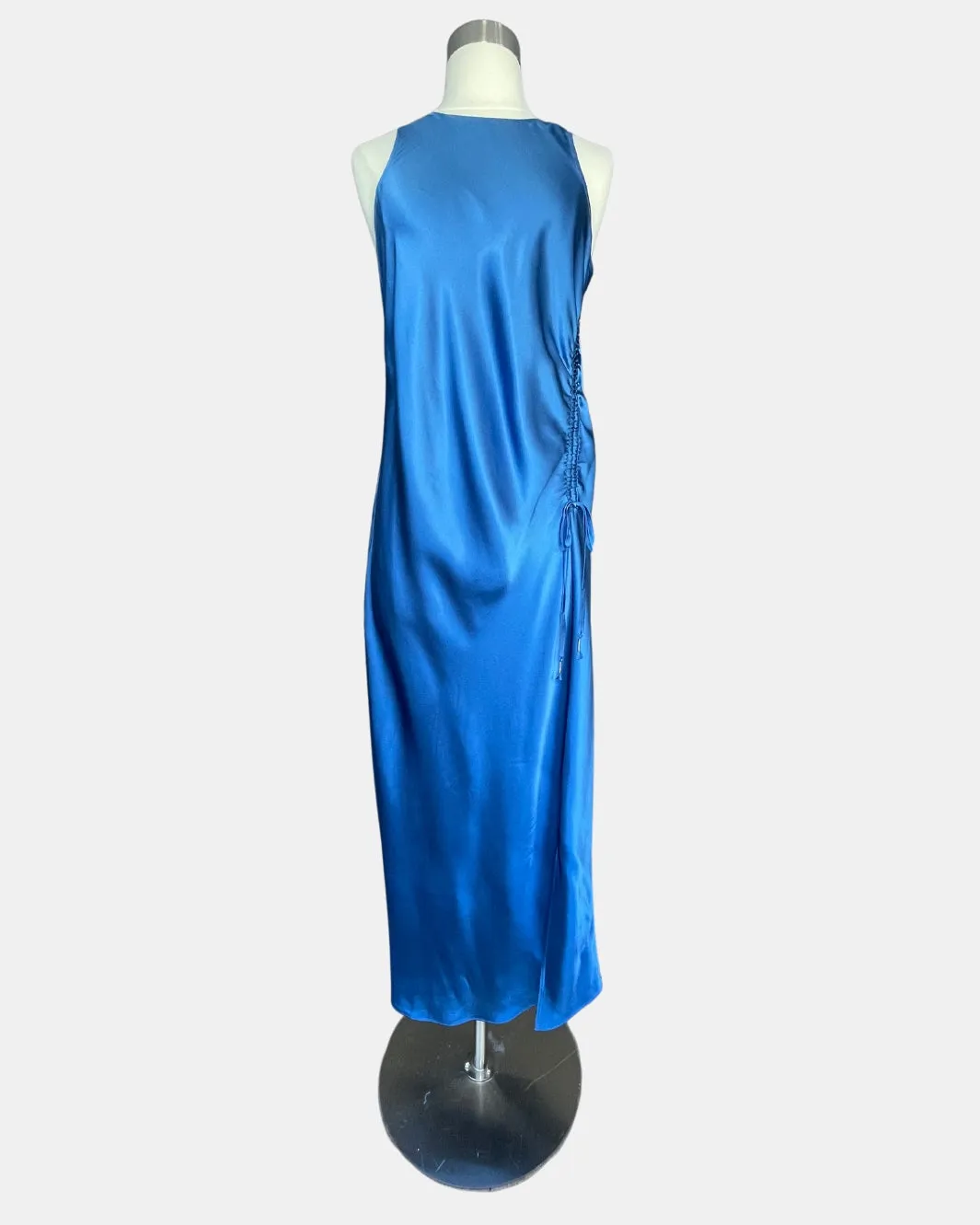 GO PULL ME IN DRESS IN CORNFLOWER