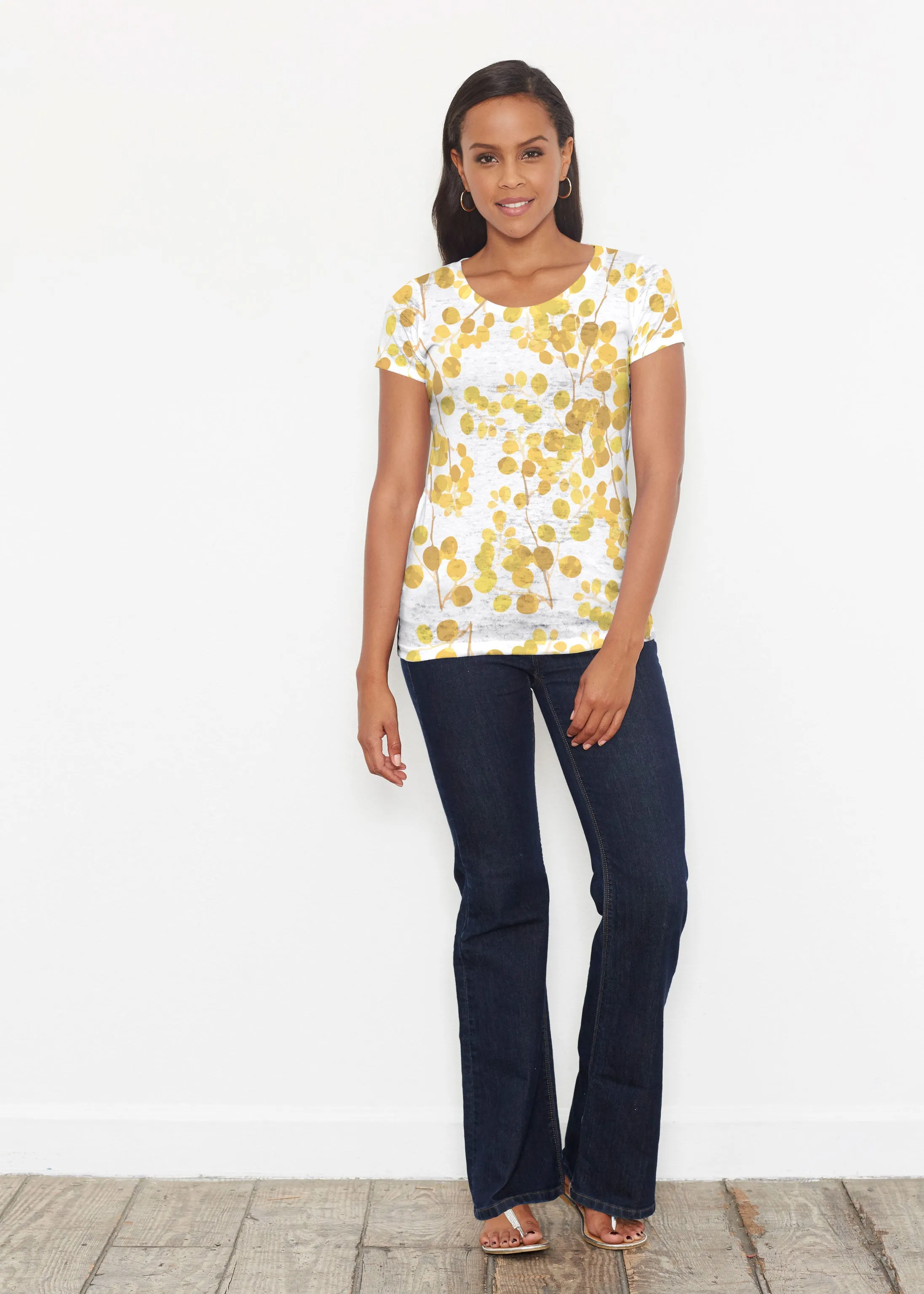 Golden Pome (7846) ~ Signature Short Sleeve Scoop Shirt