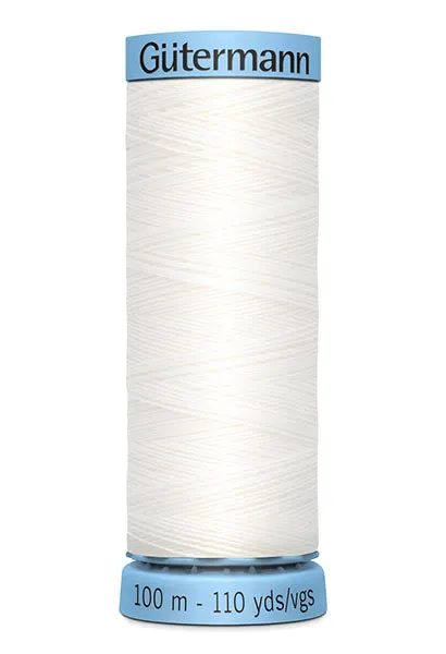 Gütermann Silk Thread - Colour 800 White
