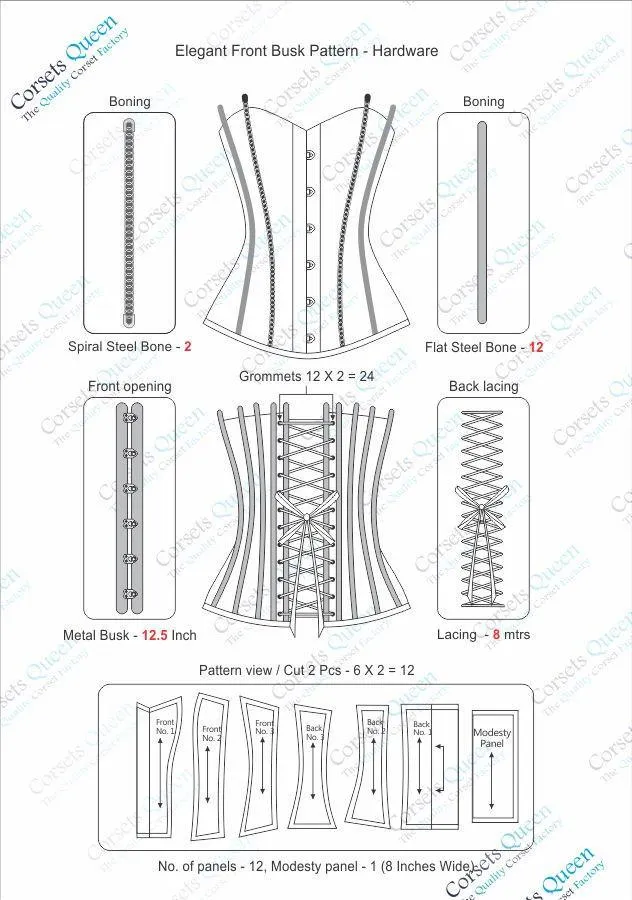 Hailey Overbust Corset