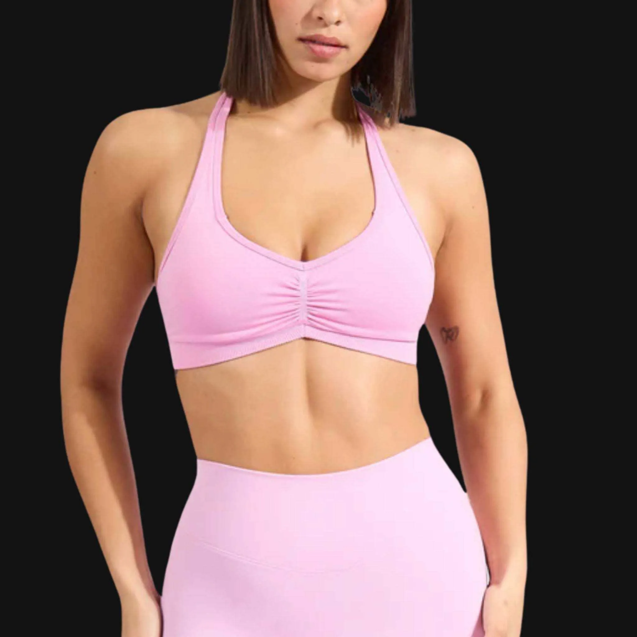 Halter Sports Bra