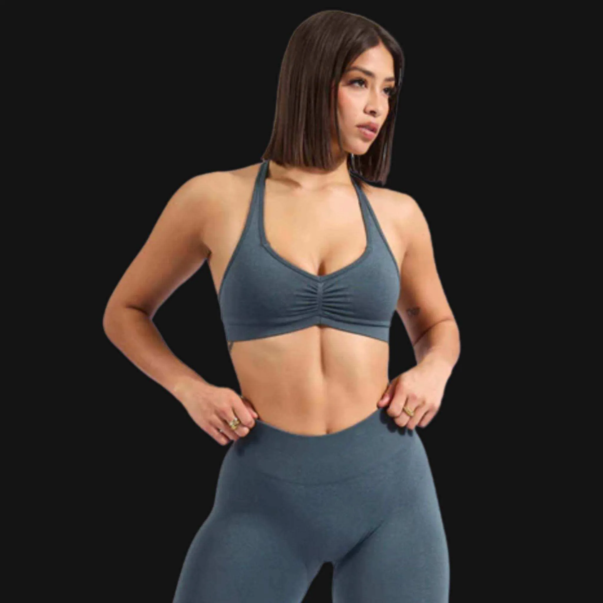 Halter Sports Bra