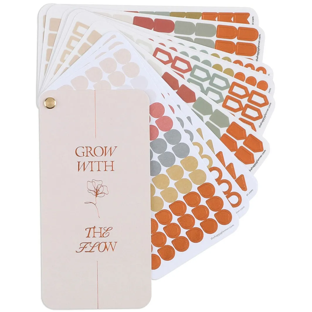 Happy Planner Work   Life Ivy & Rose Sticker Fan Book