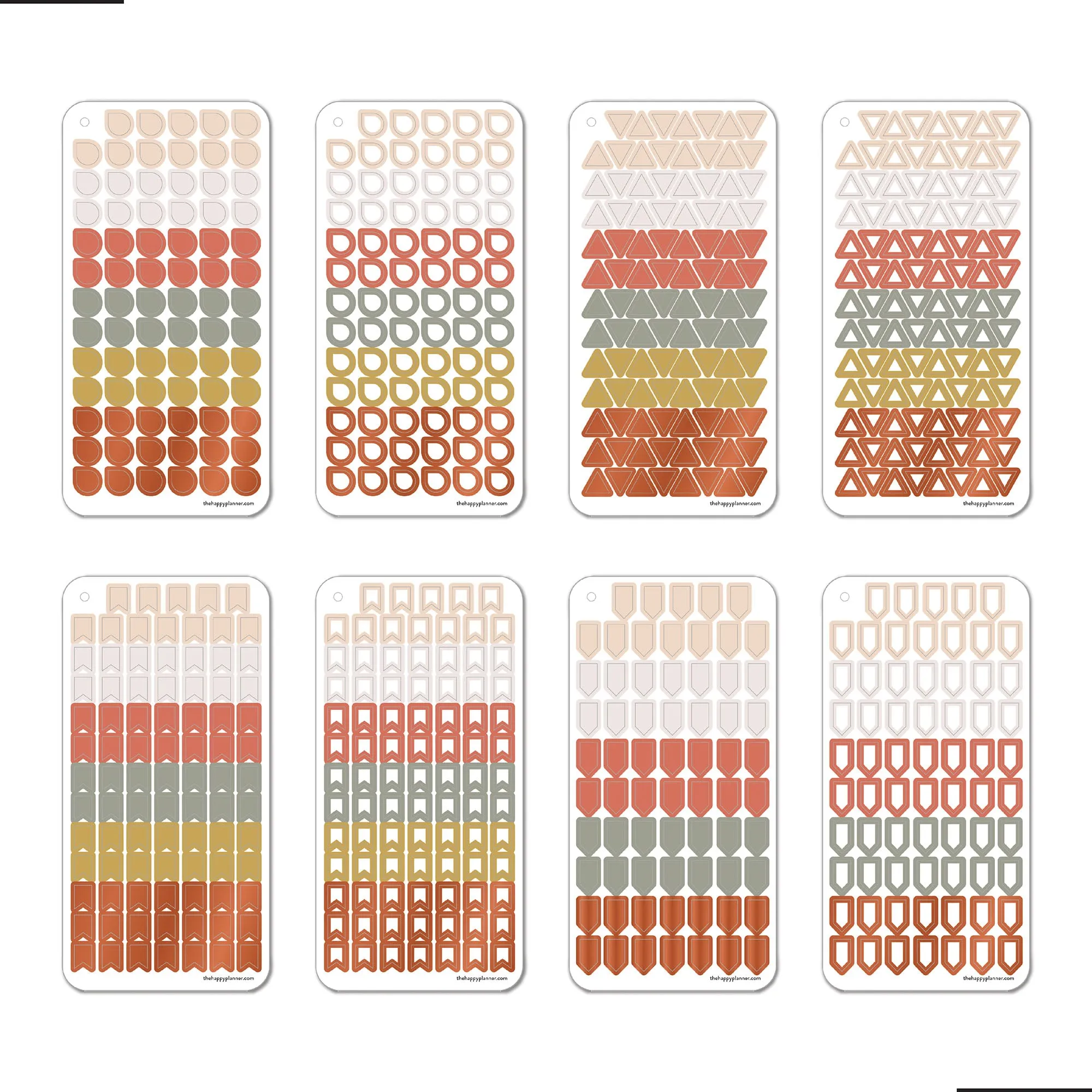Happy Planner Work   Life Ivy & Rose Sticker Fan Book