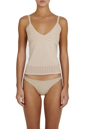 HAUTE top- nude