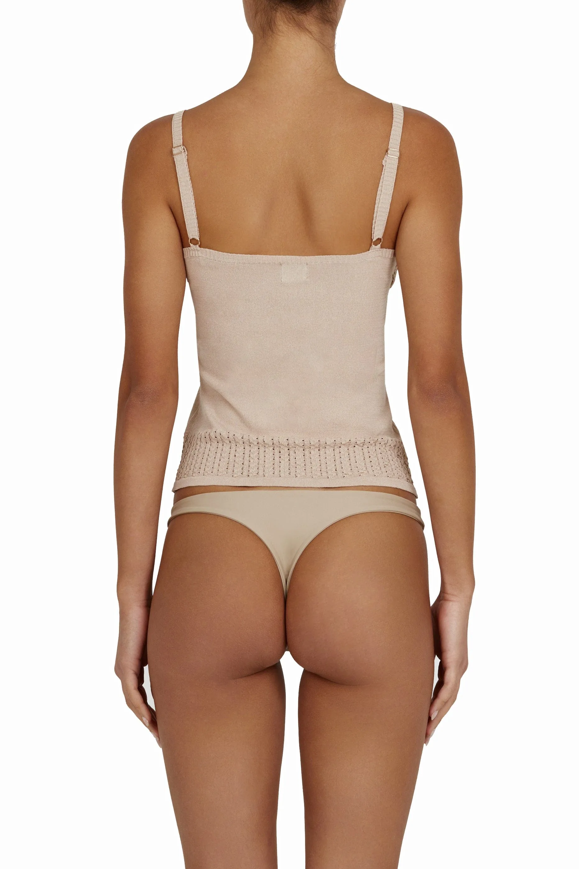 HAUTE top- nude
