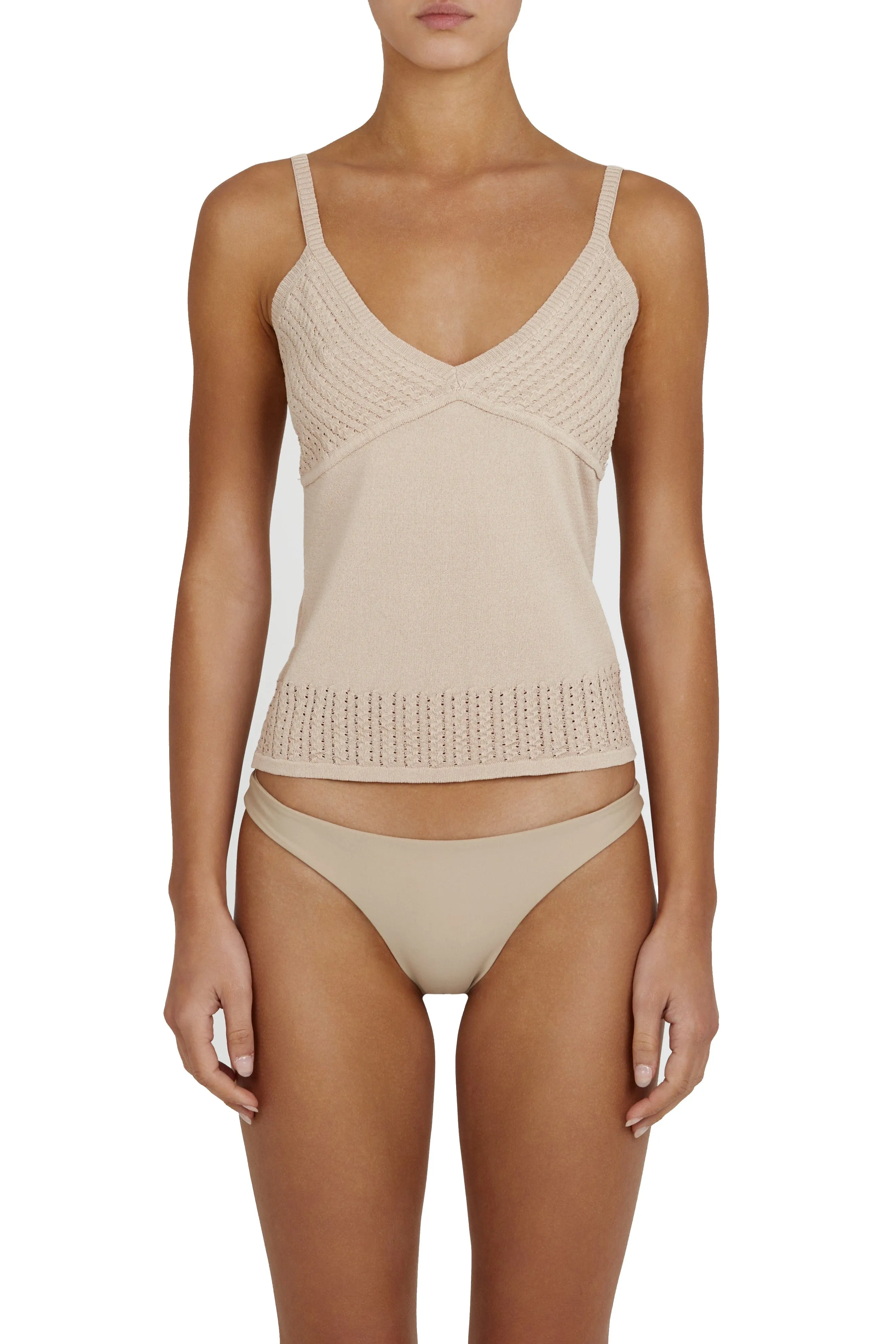 HAUTE top- nude
