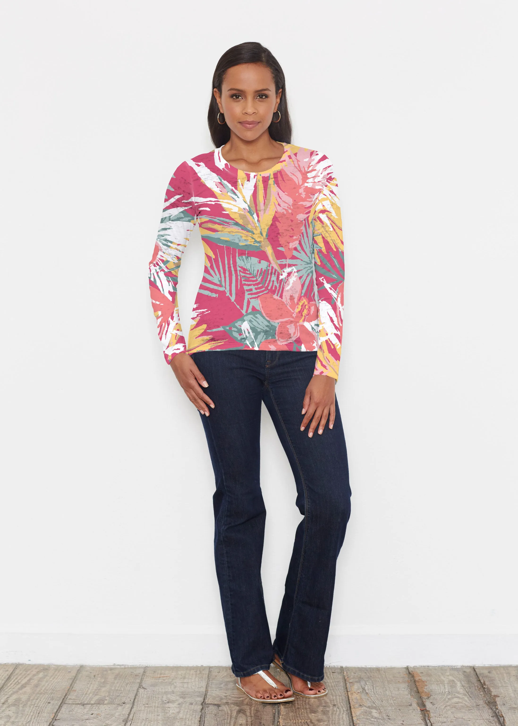 Havana (16152) ~ Signature Long Sleeve Crew Shirt