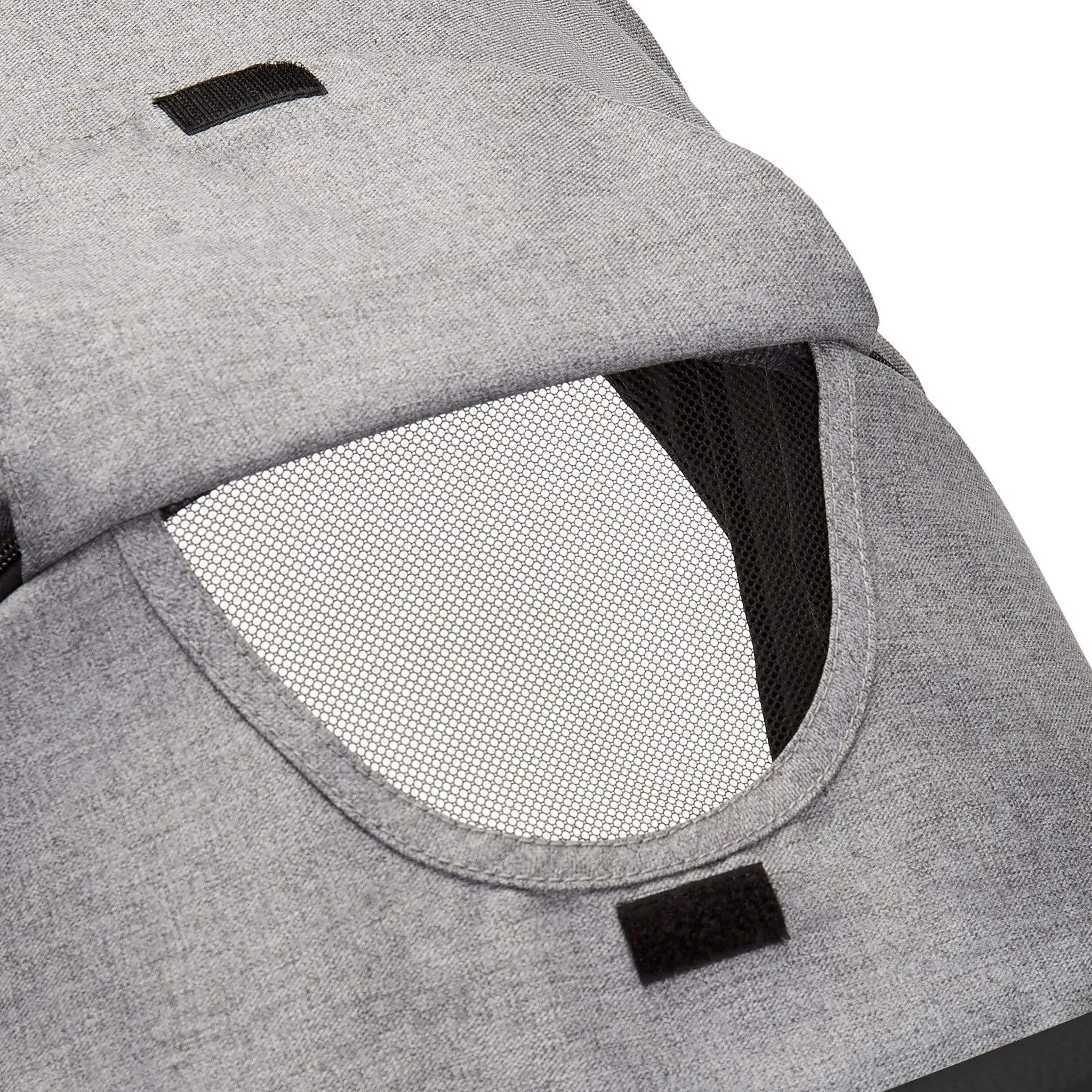 Ickle Bubba Venus Max Double Stroller in Black/Space Grey/Black