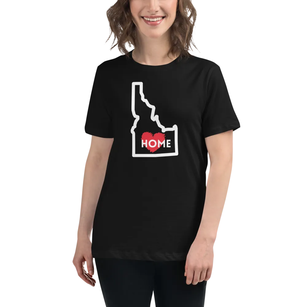 IDAHO IS HOME Women's Relaxed T-Shirt