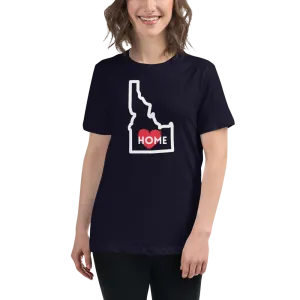 IDAHO IS HOME Women's Relaxed T-Shirt