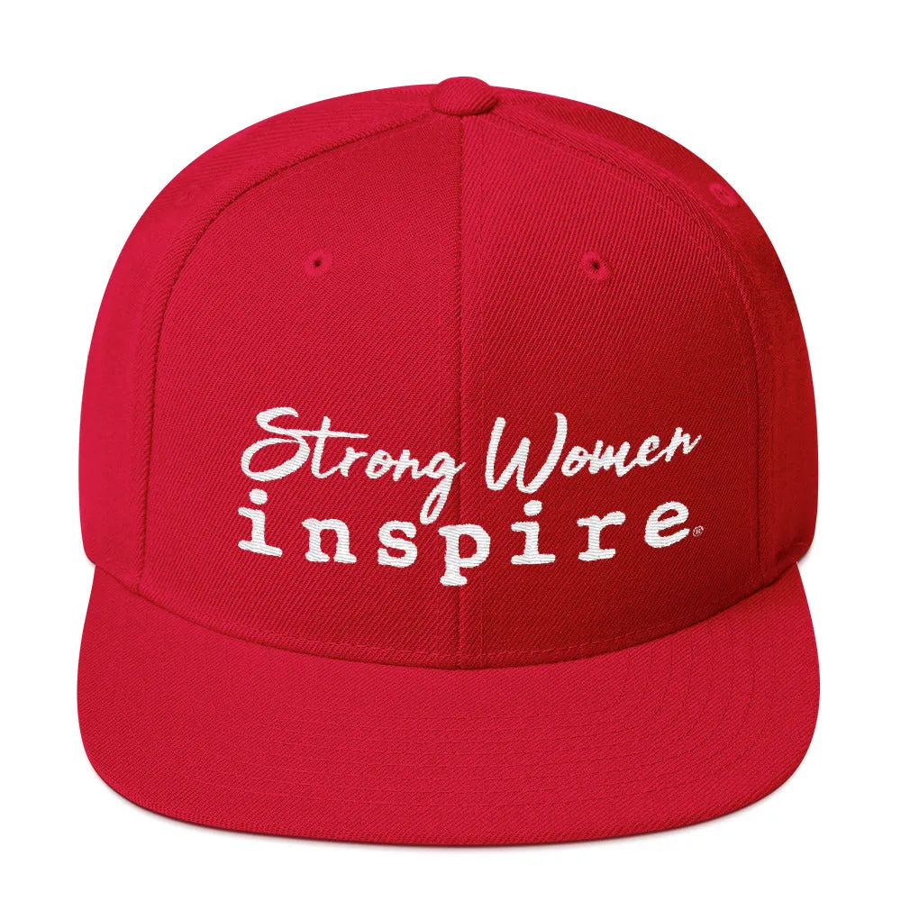 inspire Strong Women Snapback Hat