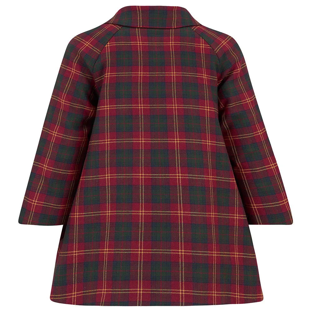 Islington Girls Coat - Classic Tartan