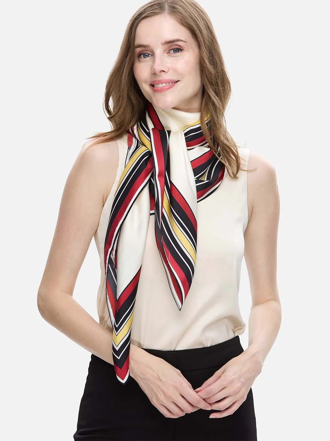 Ivory Silk Duo Wrap