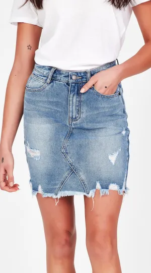 IVY | Skirt Blue
