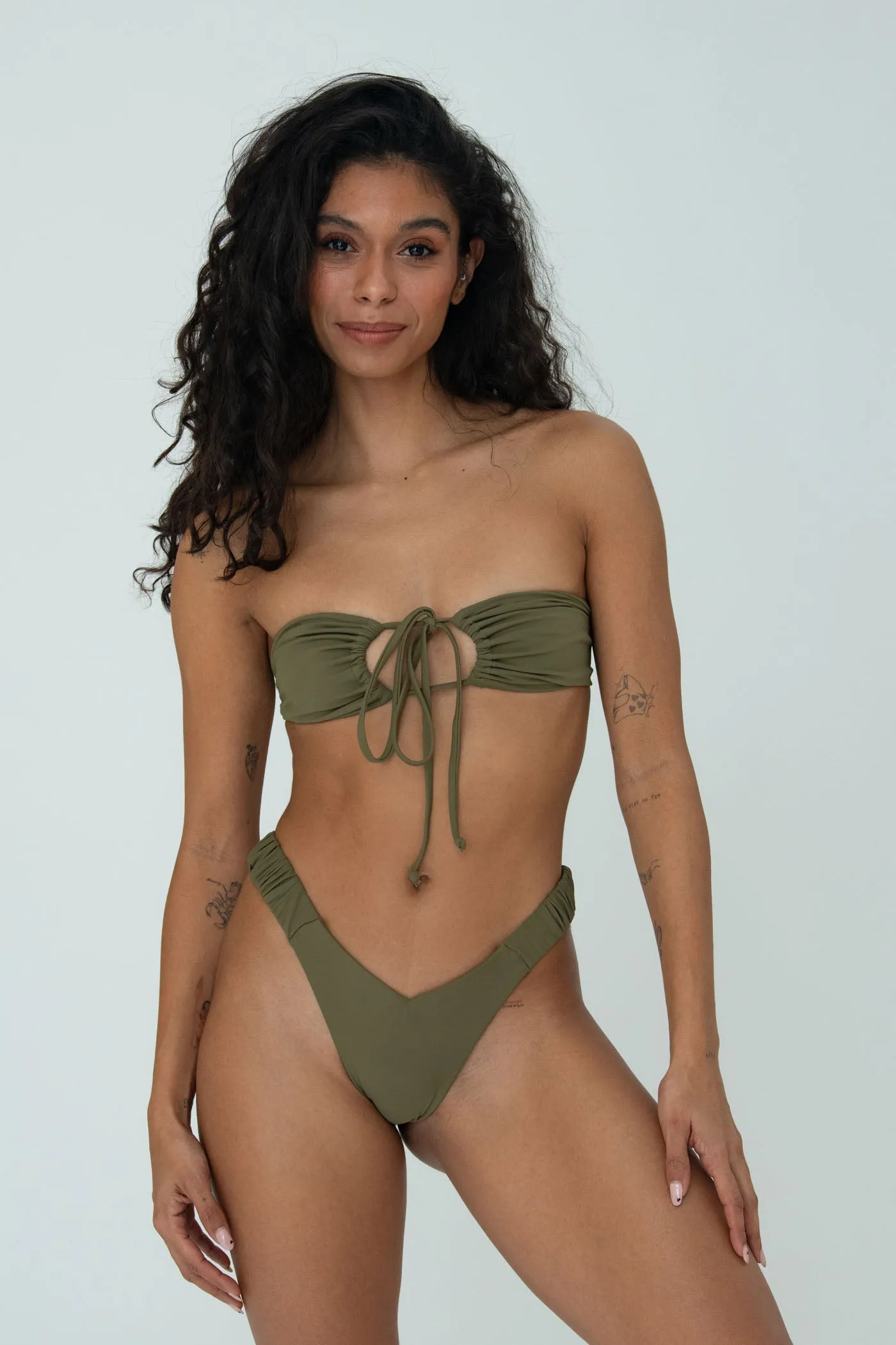 IVY TOP (OLIVE)