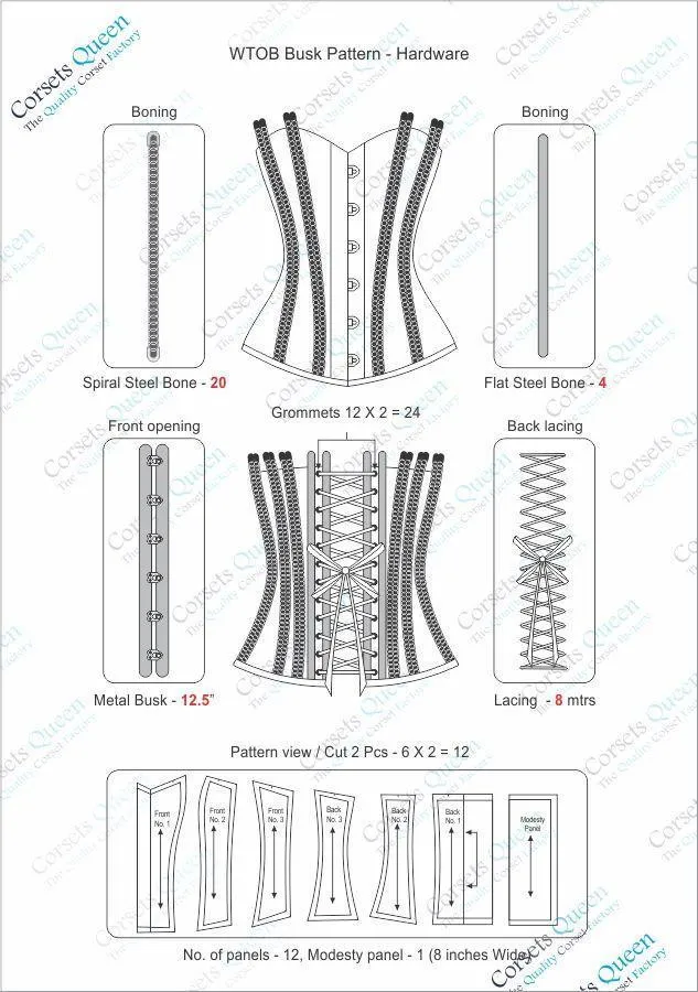 Jelena Waist Training Corset