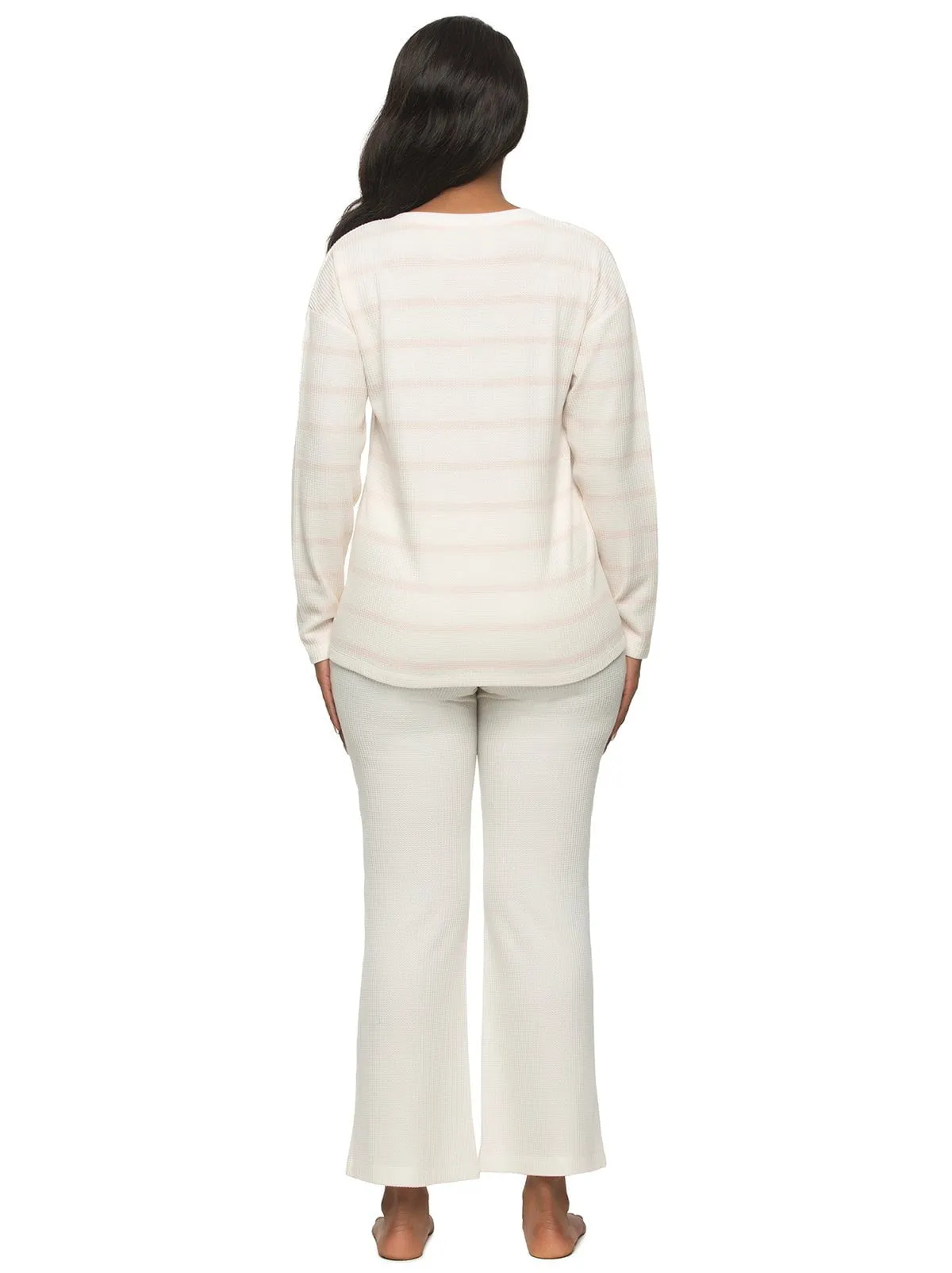 Jolie 2-Piece Henley & Lounge Pant Set