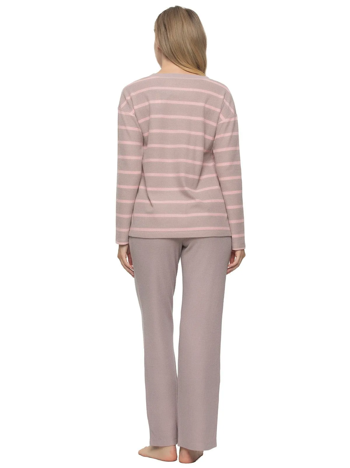 Jolie 2-Piece Henley & Lounge Pant Set