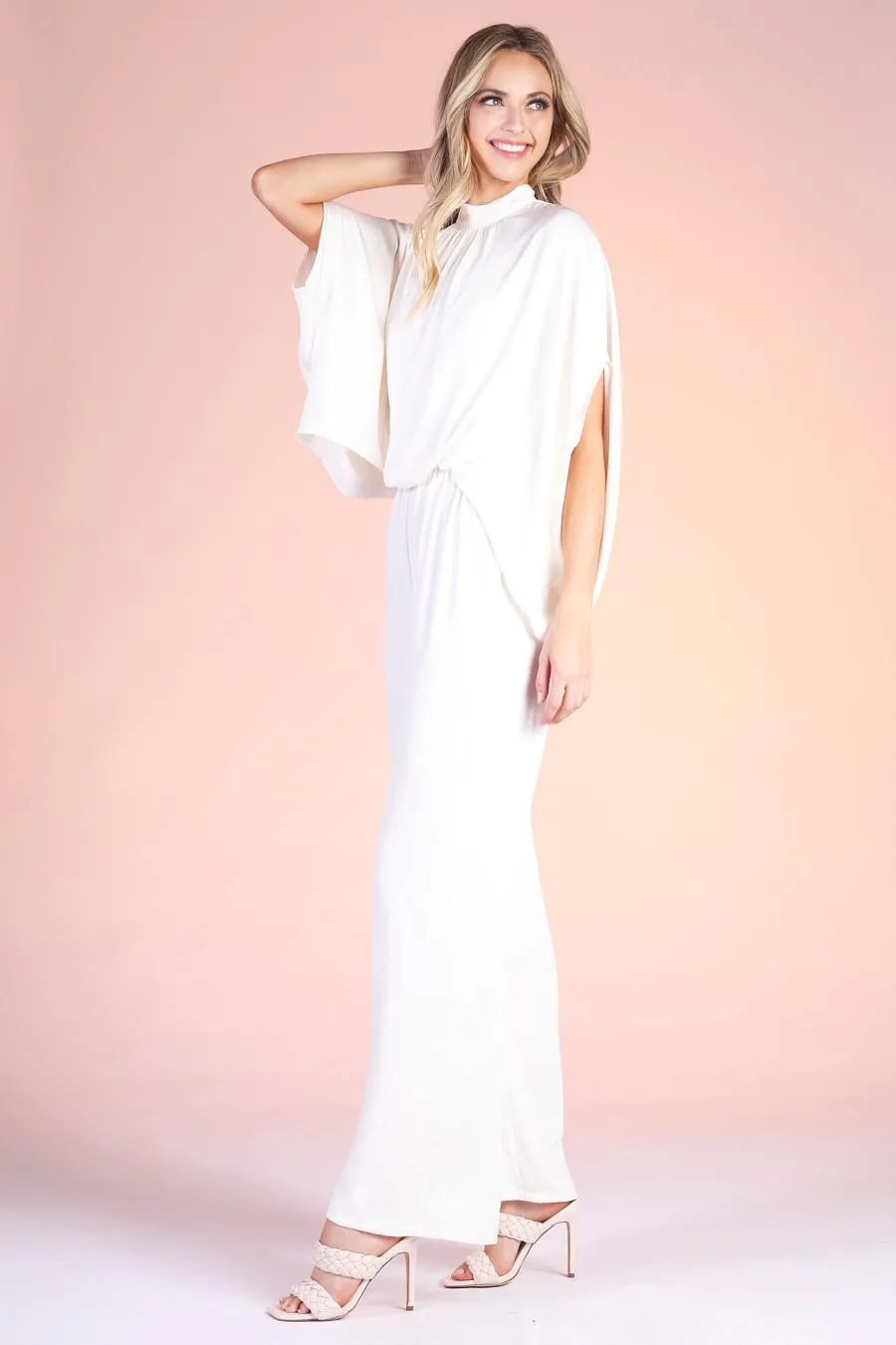 JUMPSUIT POLY SILK 7707