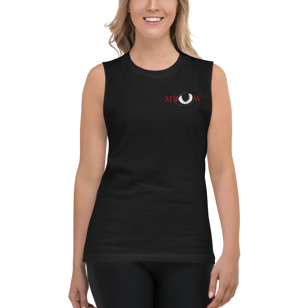 JUST MEOW Muscle Shirt