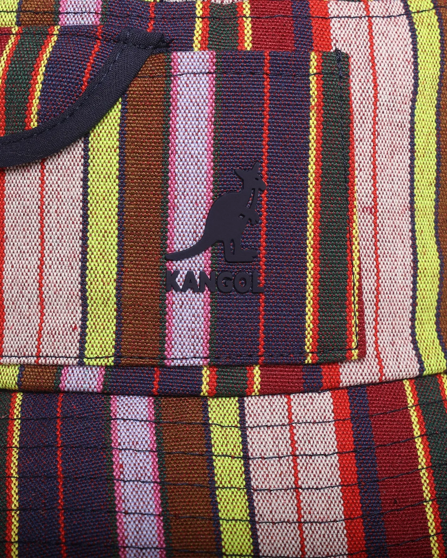 Kangol Multi Color Stripe Bucket Hat Multi