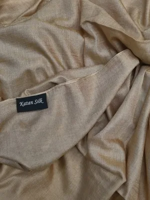 Katan Silk Hijab - Beige